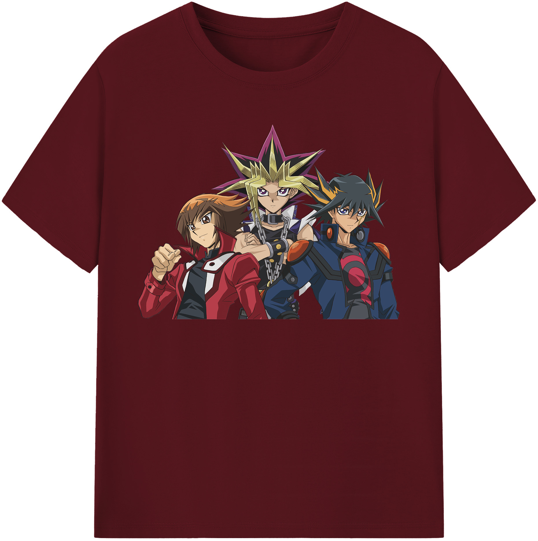 （画像用） 遊☆戯☆王 Yu-Gi-Oh! 綿100％半袖Tシャツ（フロントプリント）